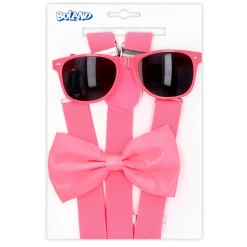 Neon Party Outfit Rosa