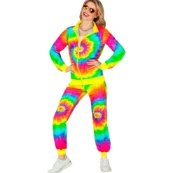 Neon Psychedelic 80-talls Treningsdress Kostyme