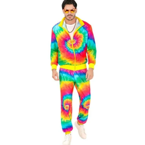 Neon Psychedelic 80-talls Treningsdress Kostyme