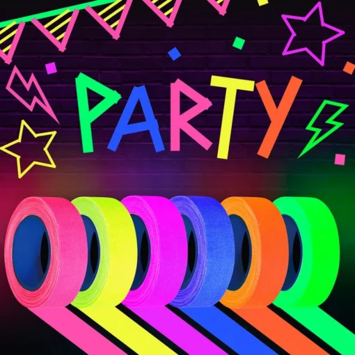 Neon UV Teip Sett