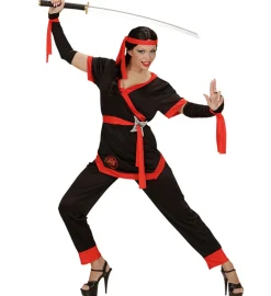 Ninja Kvinne Kostyme
