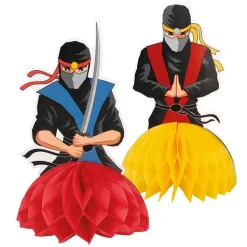 Ninja Party Honeycomb Figurer
