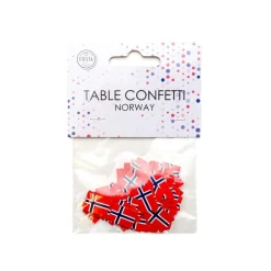 Norge Flagg Konfetti