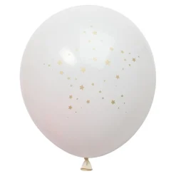 Nyttår Latexballonger Gullstjerner
