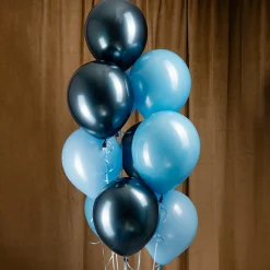 Ocean Ballongbukett Blå