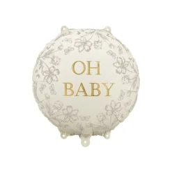 Oh Baby Blomster Folieballong