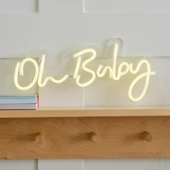 Oh Baby Neon Skilt