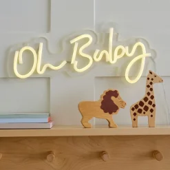 Oh Baby Neon Skilt