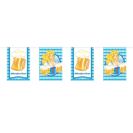 Oktoberfest Øl Flaggbanner