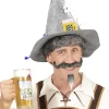 Oktoberfest Øl Hatt Grå