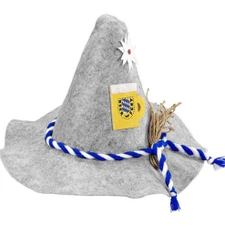 Oktoberfest Øl Hatt Grå