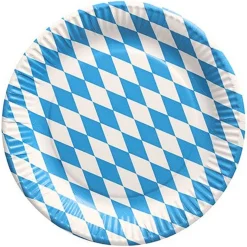 Oktoberfest Papptallerkener