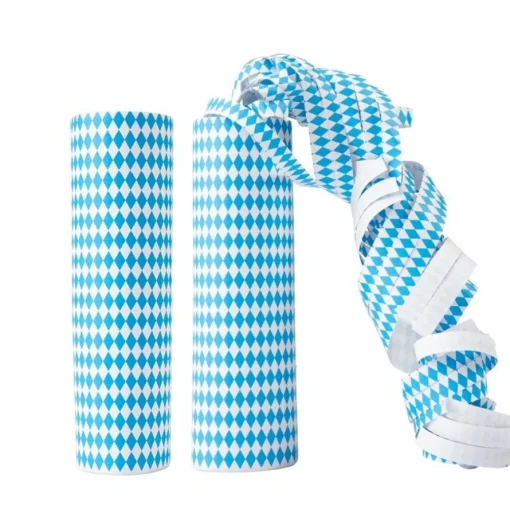 Oktoberfest Serpentiner Blå og Hvit