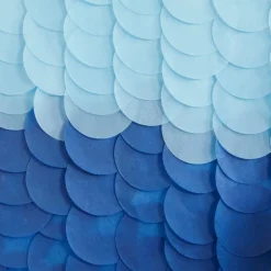 Ombre Backdrop DIY Blå