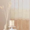 Ombre Backdrop DIY Hvit/Brun