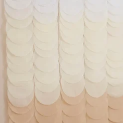 Ombre Backdrop DIY Hvit/Brun