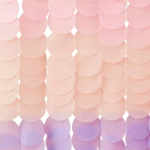 Ombre Backdrop DIY Pastell