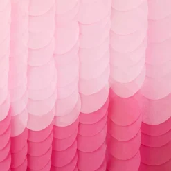 Ombre Backdrop DIY Rosa