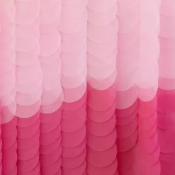 Ombre Backdrop DIY Rosa
