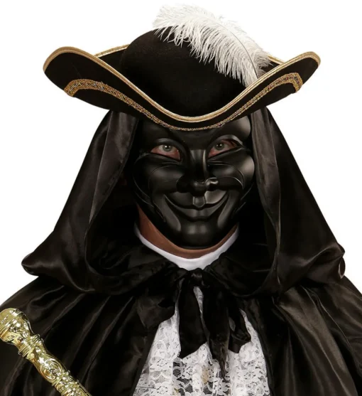 Opera Maske Svart