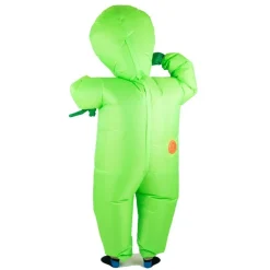Oppblåsbar Alien Barnekostyme