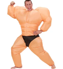 Oppblåsbar Bodybuilder Kostyme