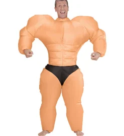 Oppblåsbar Bodybuilder Kostyme