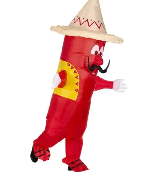 Oppblåsbar Chili Kostyme