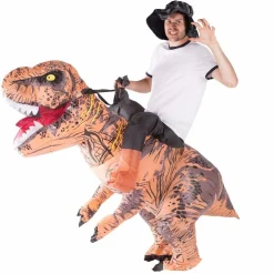 Oppblåsbar Dinosaur Kostyme