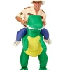 Oppblåsbar Dinosaur Kostyme