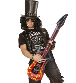 Oppblåsbar Gitar Flammer