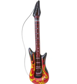 Oppblåsbar Gitar Flammer