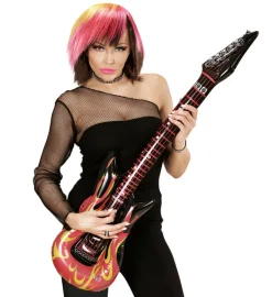 Oppblåsbar Gitar Flammer