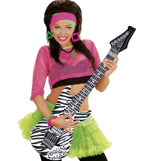 Oppblåsbar Gitar Sebra