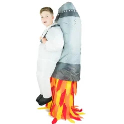 Oppblåsbar Jetpack Barnekostyme