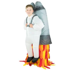 Oppblåsbar Jetpack Barnekostyme