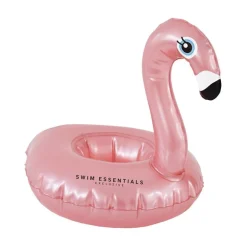 Oppblåsbar Koppholder Flamingo Gullrosa