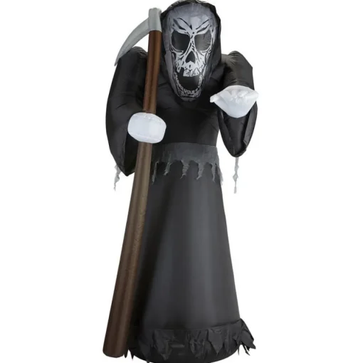 Oppblåsbar Lysende Grim Reaper