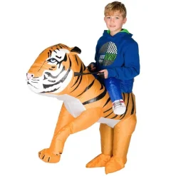 Oppblåsbar Tiger Barnekostyme