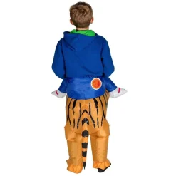 Oppblåsbar Tiger Barnekostyme