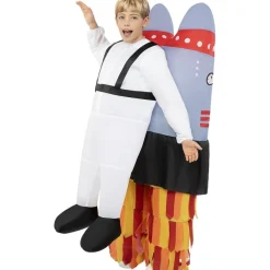 Oppblåsbart Carry Me Romrakett Barnekostyme