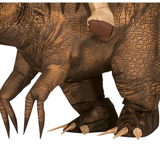 Oppblåsbart Carry Me T-Rex Kostyme
