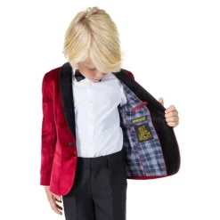 Opposuits® Barn Blazer Rich Vinrød