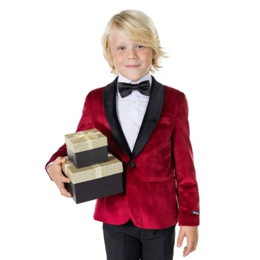 Opposuits® Barn Blazer Rich Vinrød