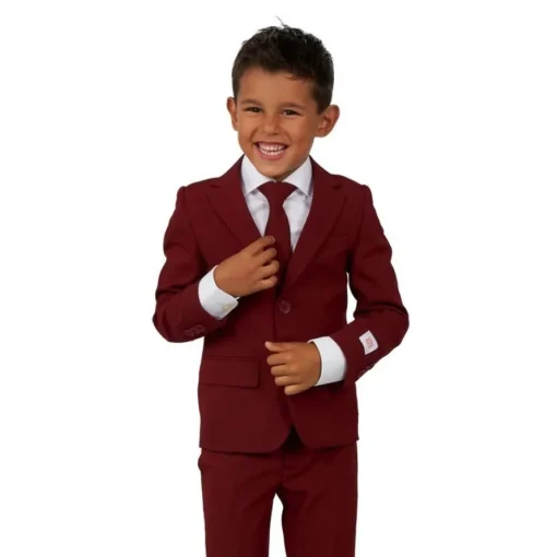 Opposuits® Blazing Burgundy Barn Jakkesett