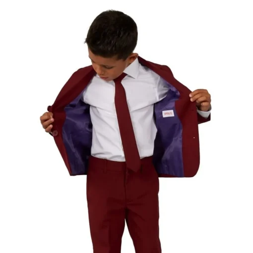 Opposuits® Blazing Burgundy Barn Jakkesett