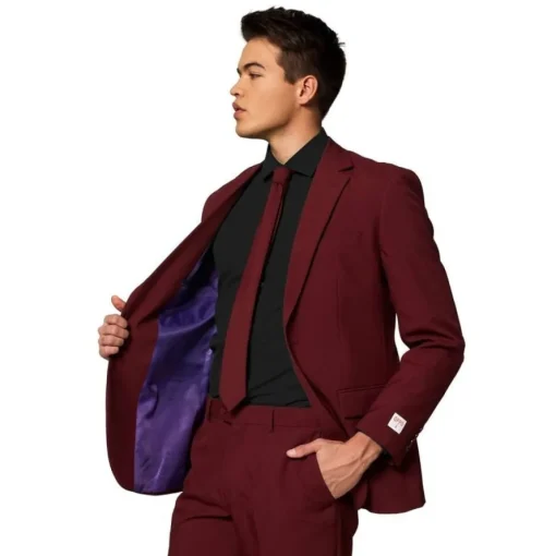 Opposuits® Blazing Burgundy Jakkesett