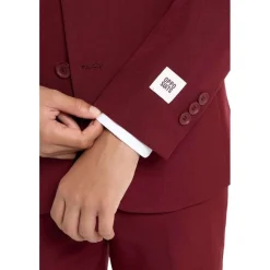 Opposuits® Blazing Burgundy Tenåring Jakkesett