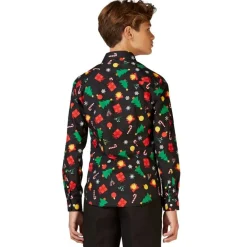 Opposuits® Christmas Icons Black Tenåring Skjorte