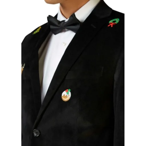 Opposuits® Christmas X-Mas Icons Blazer Vinrød